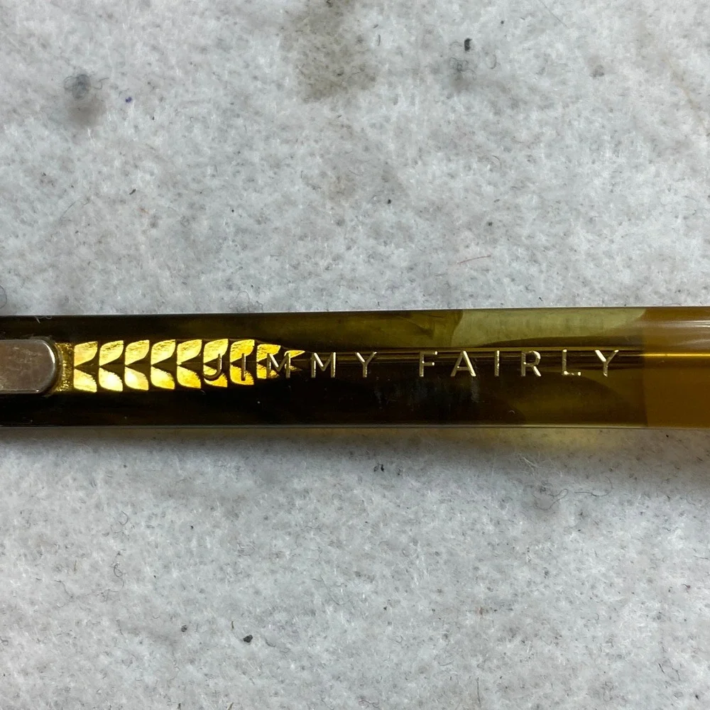 Jimmy Fairly P46LS Tortoise Shell Round Acetate Glasses Frames 49-23-147